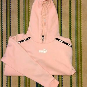Puma crop hoodies